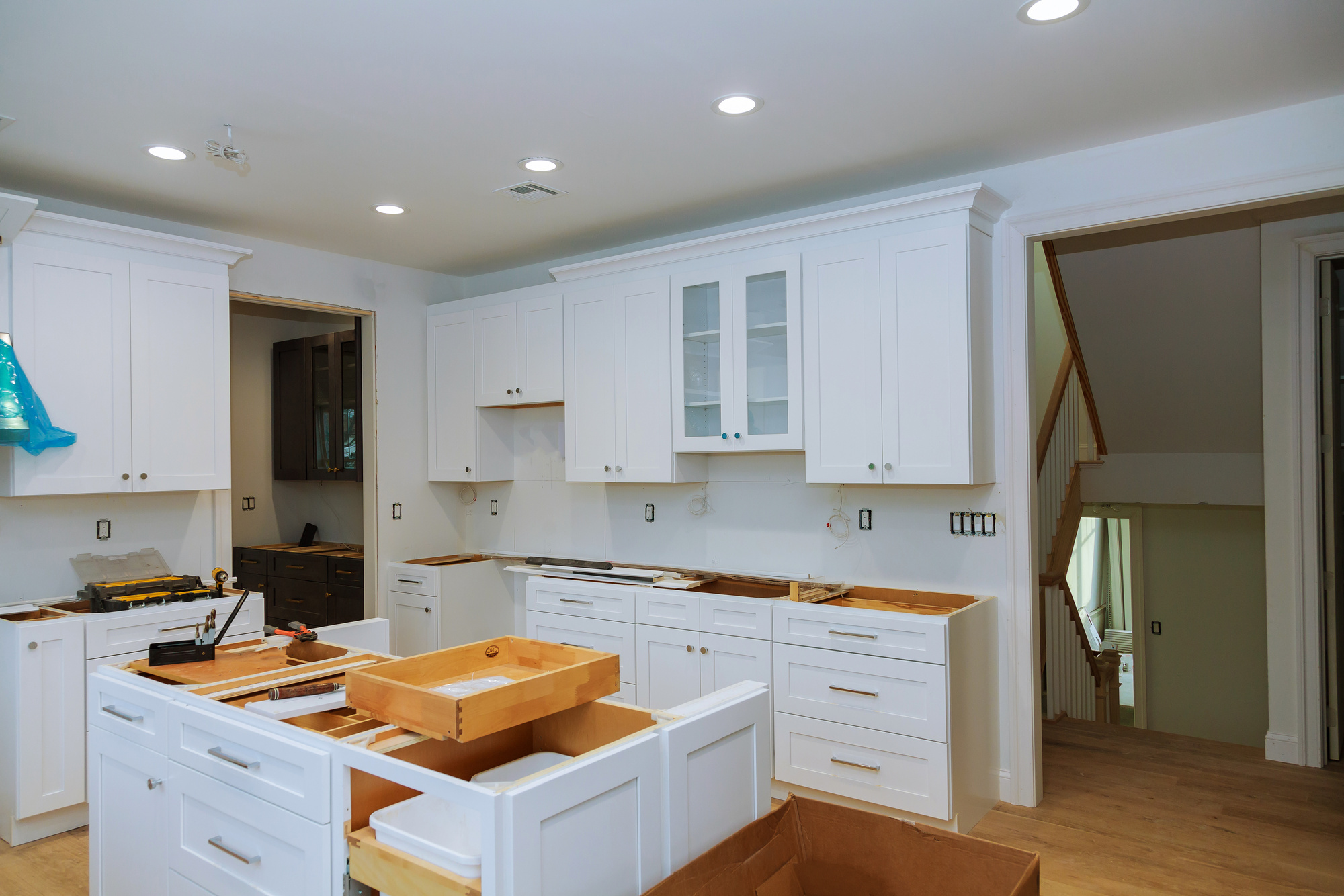 Kitchen Remodel Furniture Installation